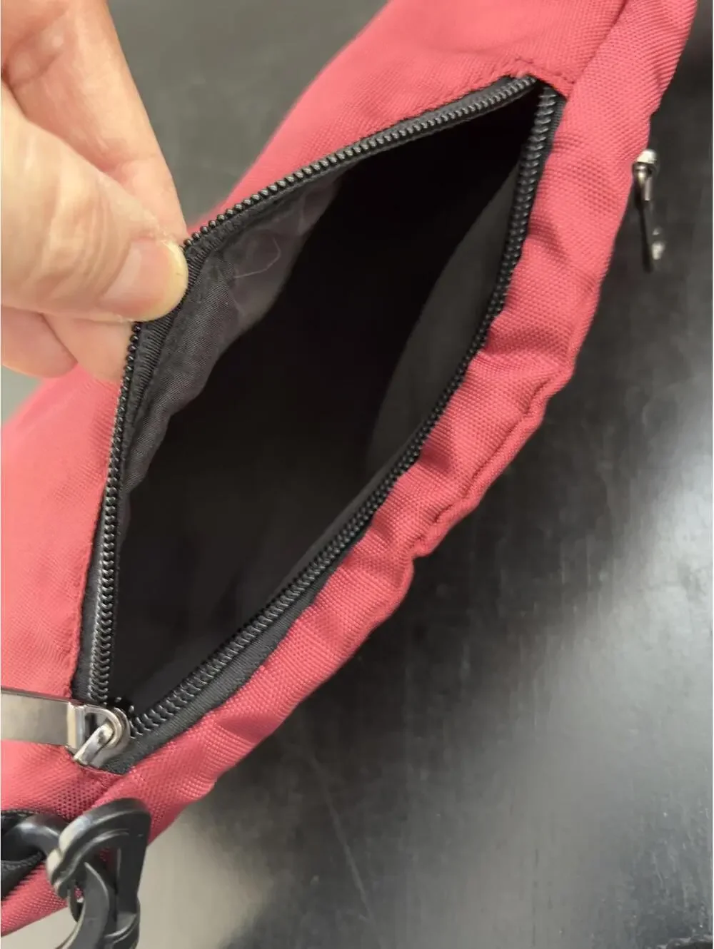 True Religion‎ Red Sling Crossbody Bag